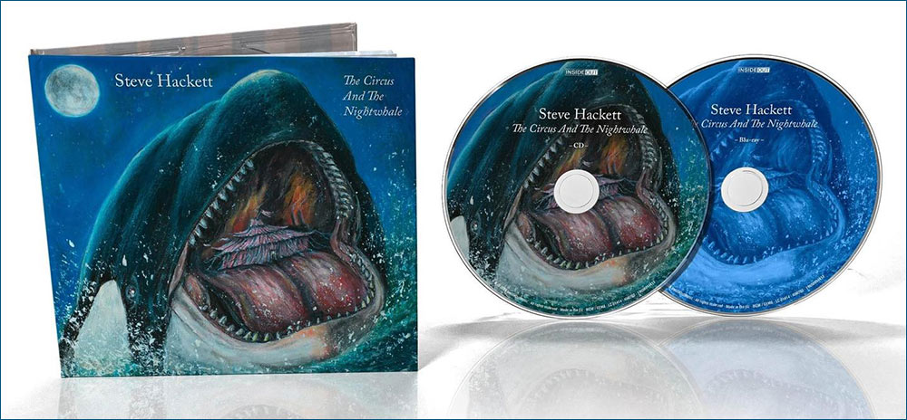 HACKETT STEVE - The circus and the nightwhale (limited cd+Blu-ray 5.1)